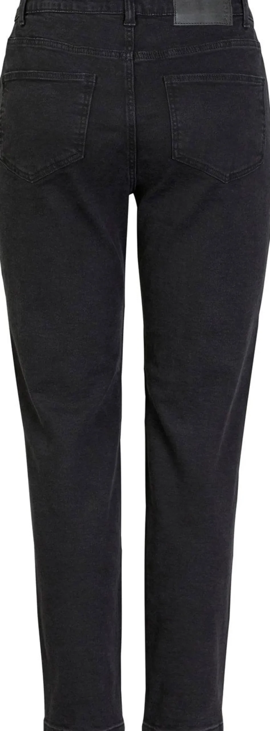 Online Pieces PcKesia Mom HW Ank. Jeans NOOS Black Denim