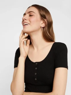 Outlet Pieces PcKitte SS Top Black