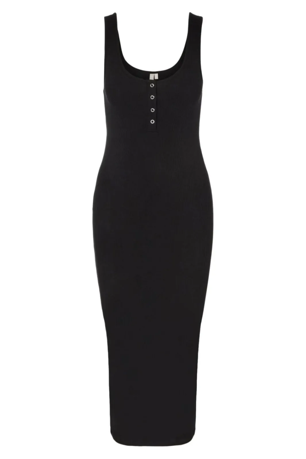 Sale Pieces Pckitte Tank Midi Dress Black