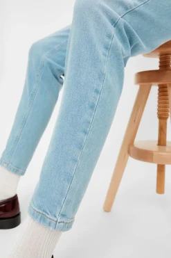 Clearance Pieces PcLeah Mom HW Ankel Light Blue Denim