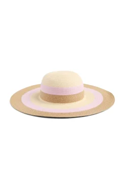 Discount Pieces Pcliva Hat Box 4696401 Nature St2/Rose Shadow/White