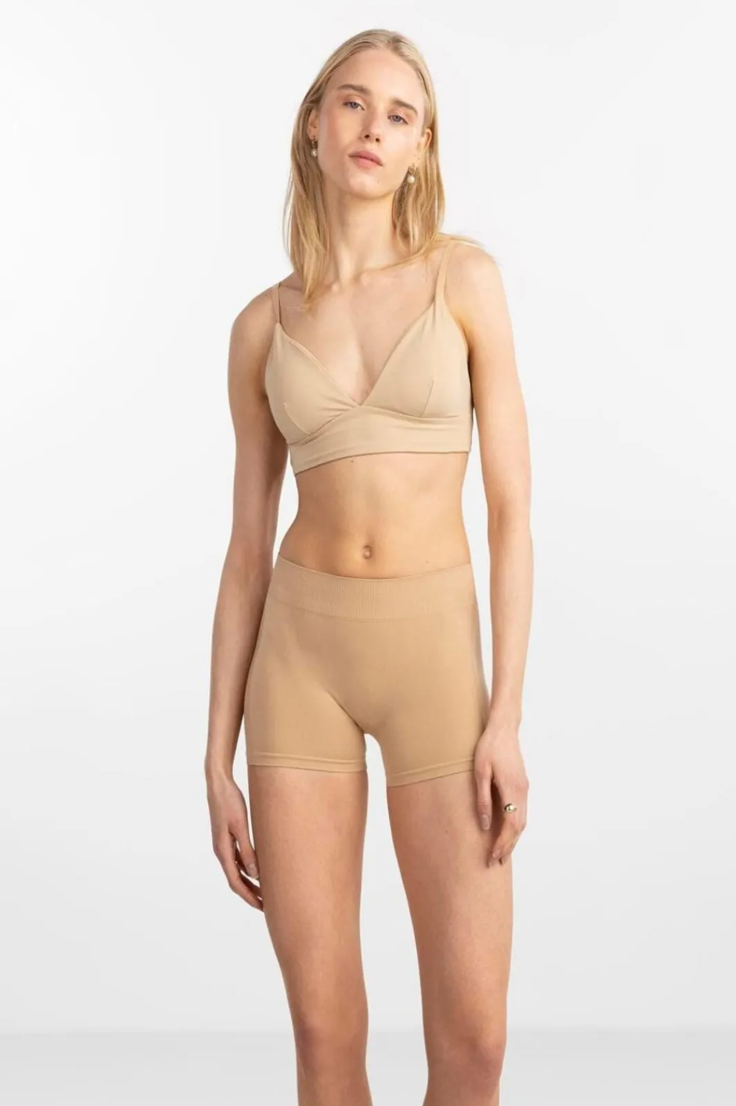 Best Pieces PcLondon Mini Shorts Nature