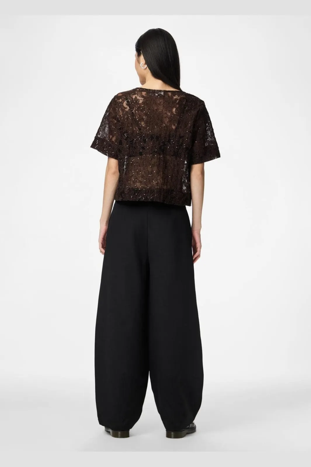 Online Pieces Pclouise 2/4 V-Neck Tie Top 5038956 Delicioso