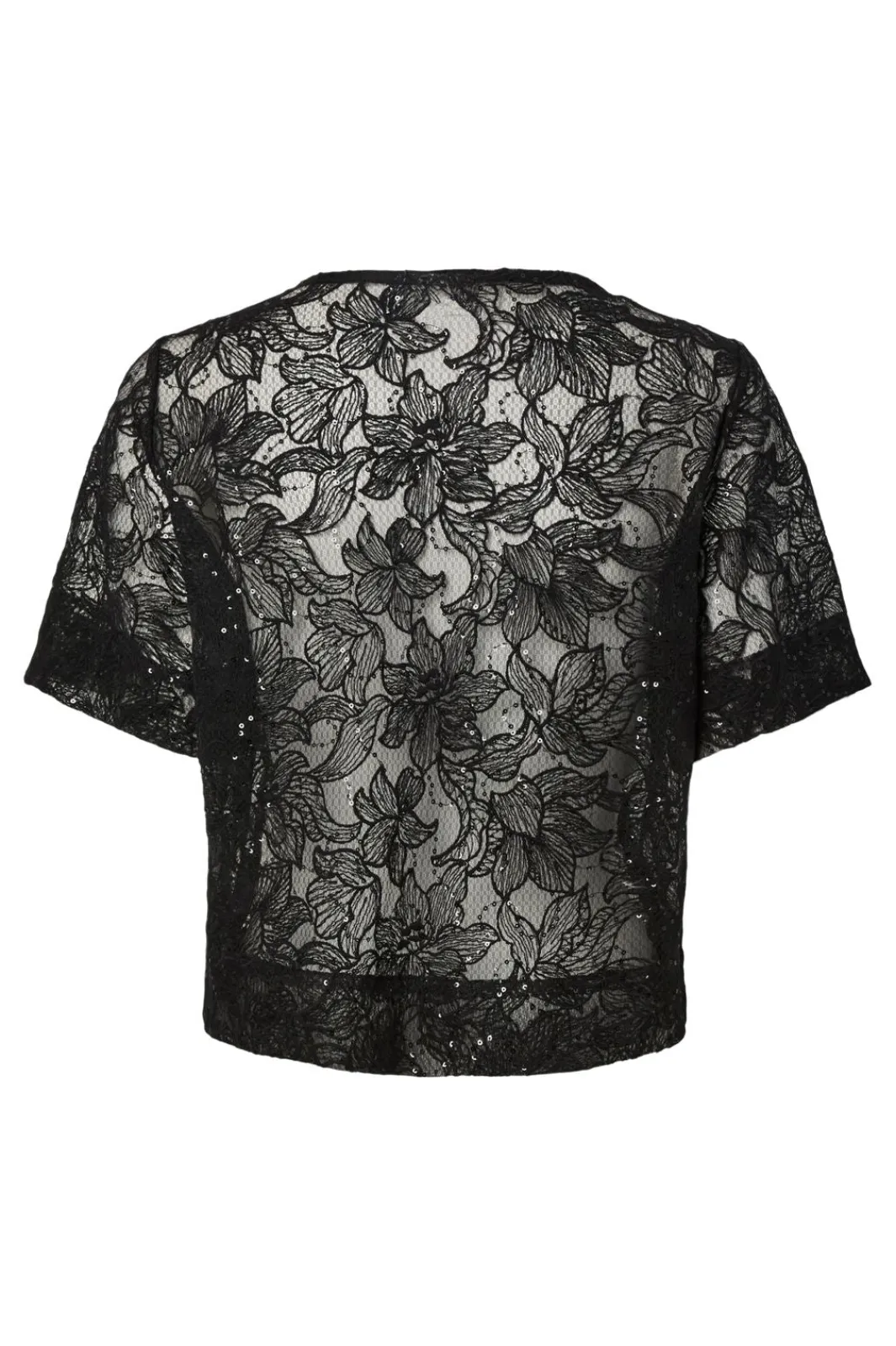 Outlet Pieces Pclouise 2/4 V-Neck Tie Top 5042915 Black