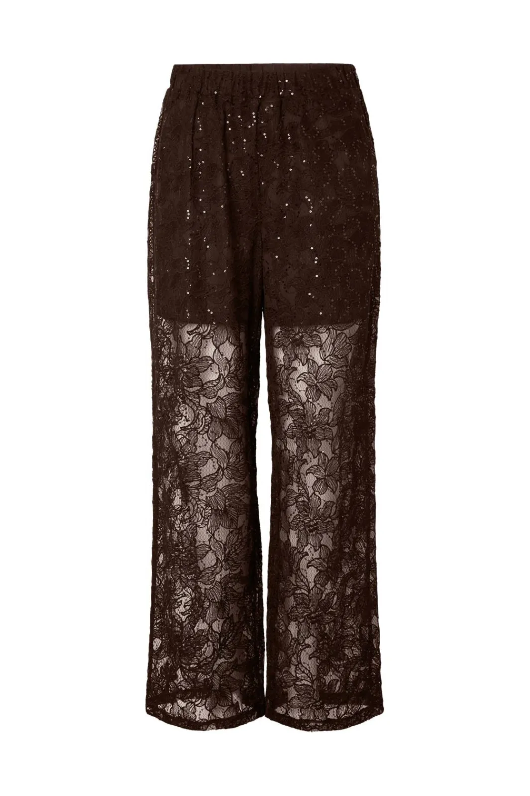 Sale Pieces Pclouise Straight Pants 5050000 Delicioso Tone In Tone Sequence