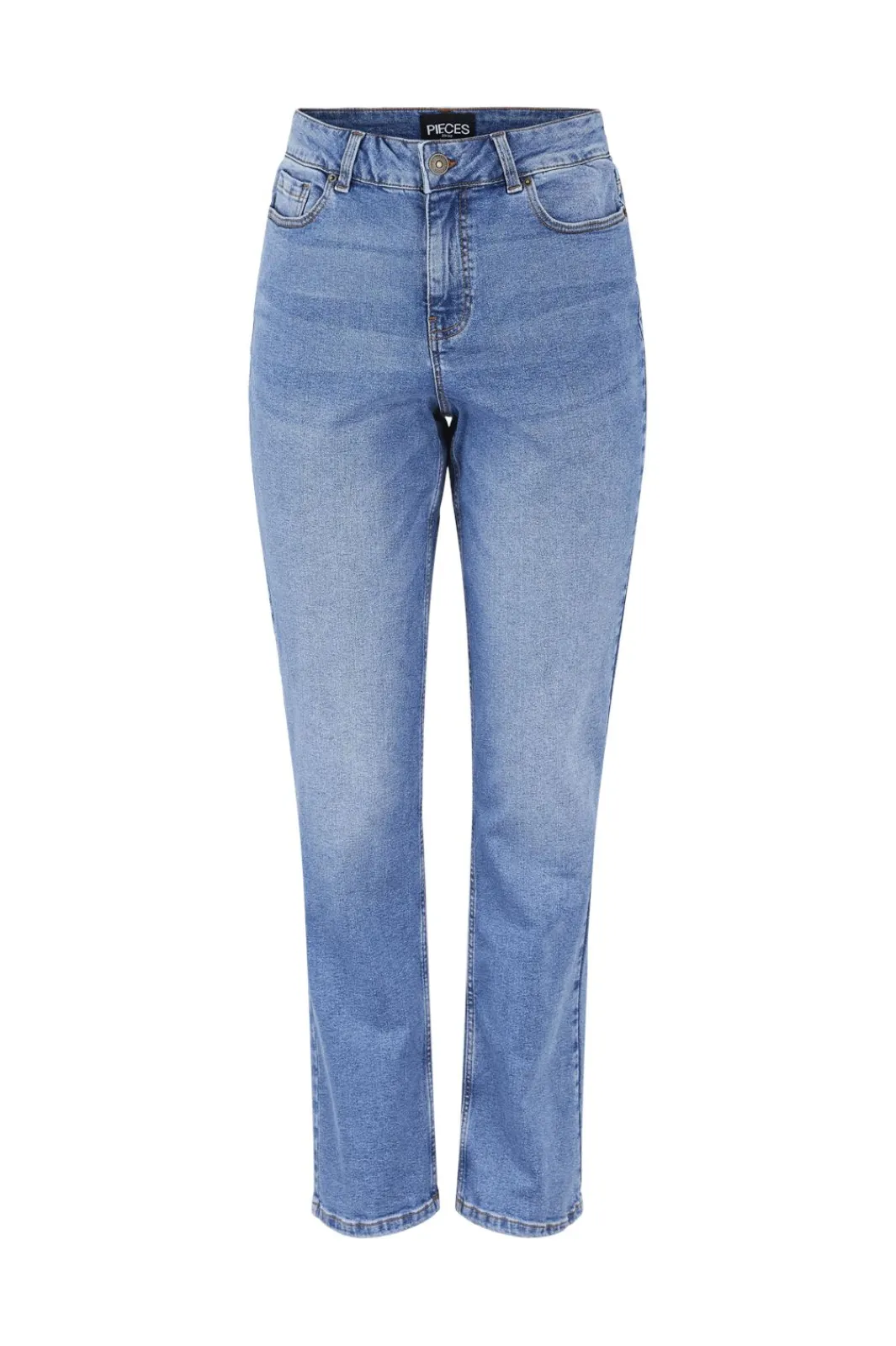 Hot Pieces Pcluna Straight Mb57 3790450 Medium Blue Denim