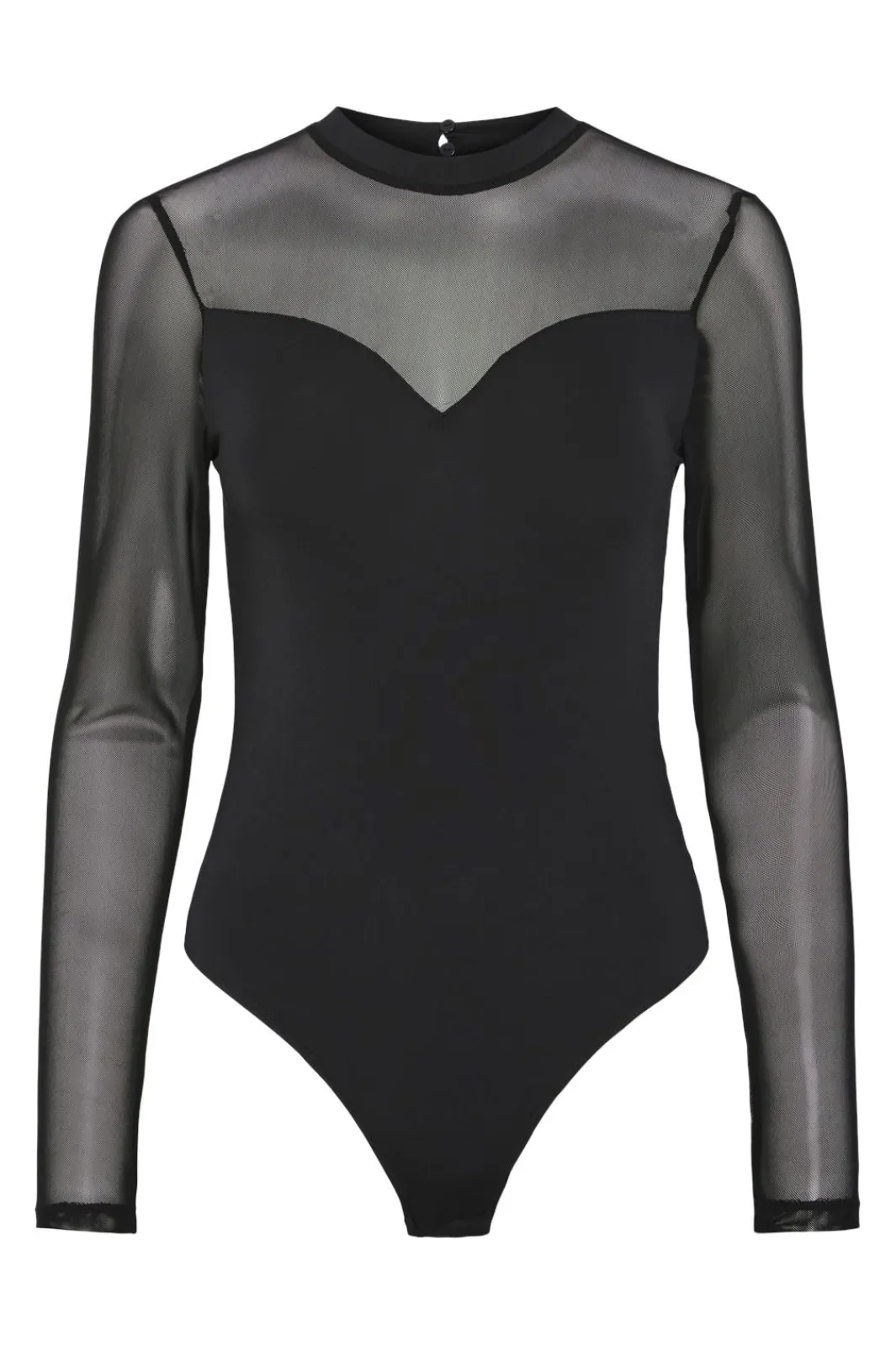Discount Pieces Pcmilly Ls Mesh Bodystocking 4551391 Black