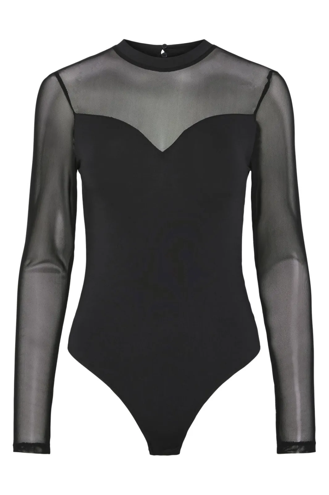 Discount Pieces Pcmilly Ls Mesh Bodystocking 4551391 Black