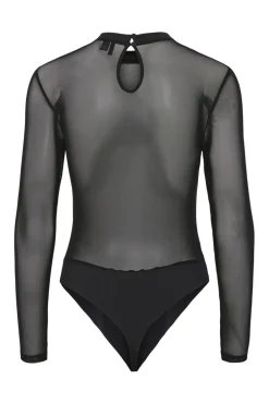 Discount Pieces Pcmilly Ls Mesh Bodystocking 4551391 Black