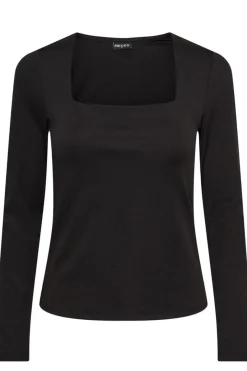 Sale Pieces Pcminni Ls Blouse Pb 4504964 Black