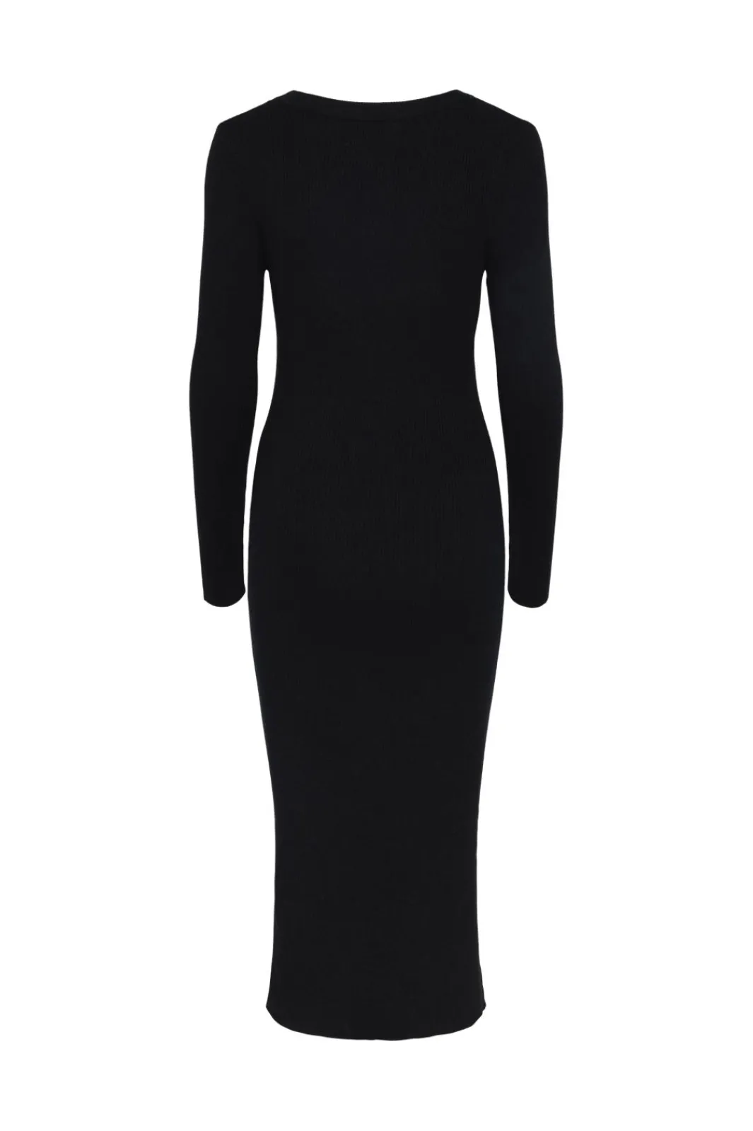Online Pieces Pcmira Ls Knit Dress 4542913 Black