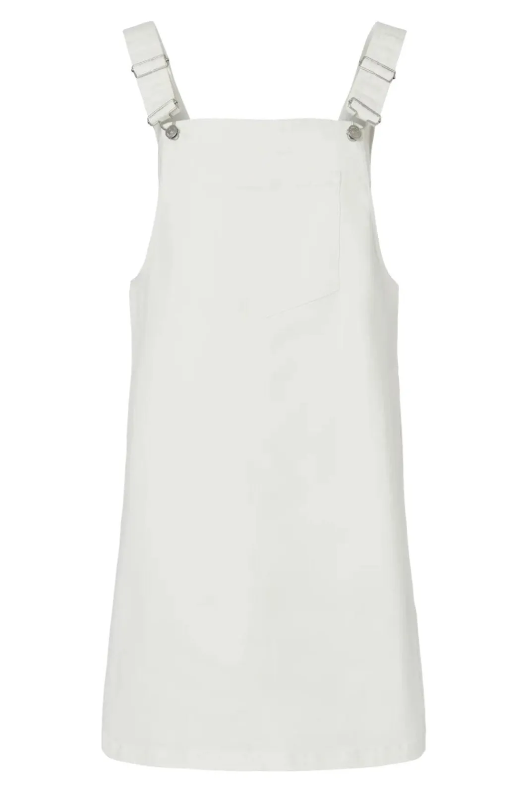 Clearance Pieces Pcmonica Sl Denim Spencer Dress 4865971 Bright White