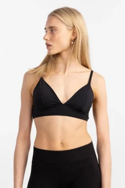 Online Pieces Pcnamee Triangle Bra 179276 Black