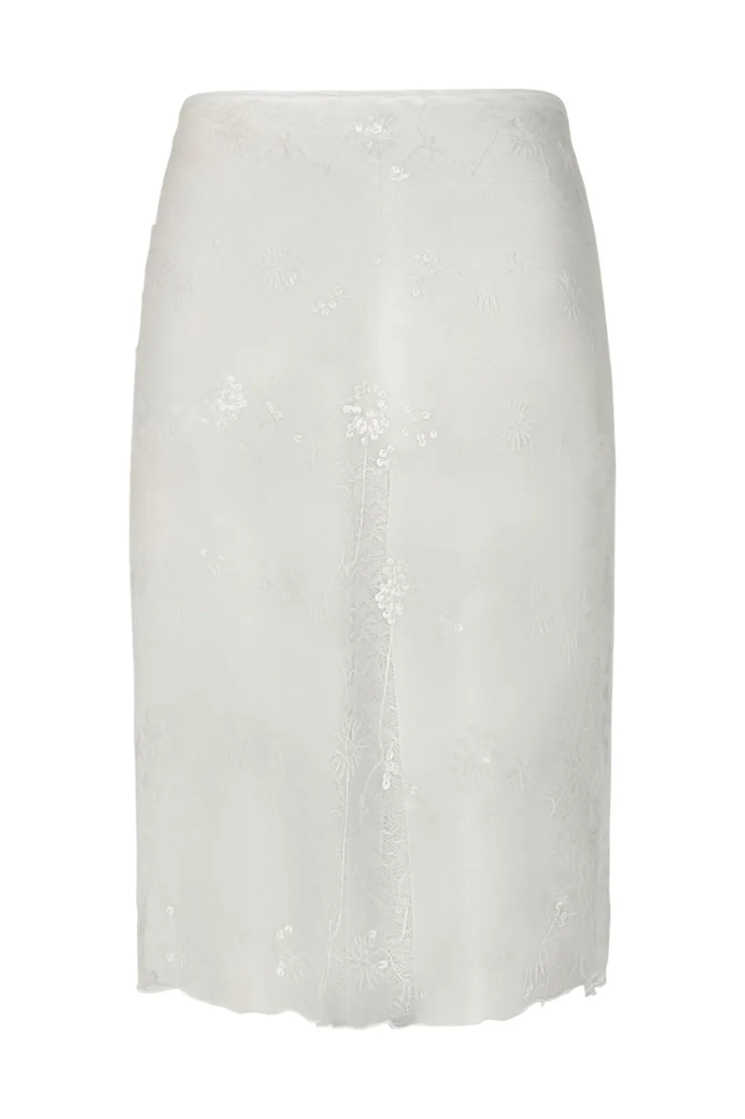 Online Pieces Pcnatasja Lace Sarong 4997997 Bright White