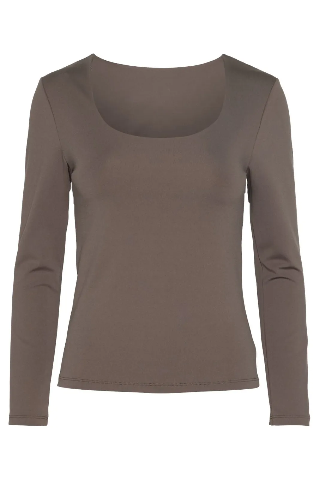 Hot Pieces Pcneja Ls Reversible Top 4551362 Morel