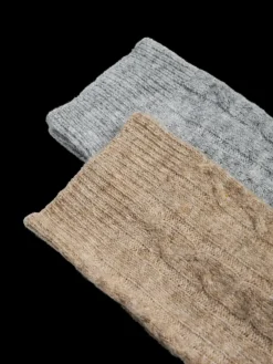 Pieces Pcnonna Xmas Socks 2 Pack Fp 4635286 Silver Mink Medium Grey Melange