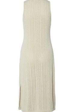 Discount Pieces Pcnuka Sl Knit Midi Dress 17158720 4790703
