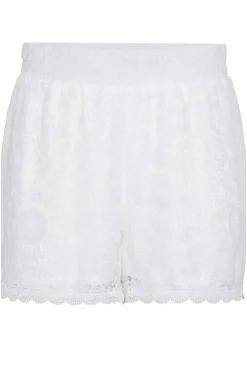 New Pieces Pcolline Shorts 4462733 Cloud Dancer