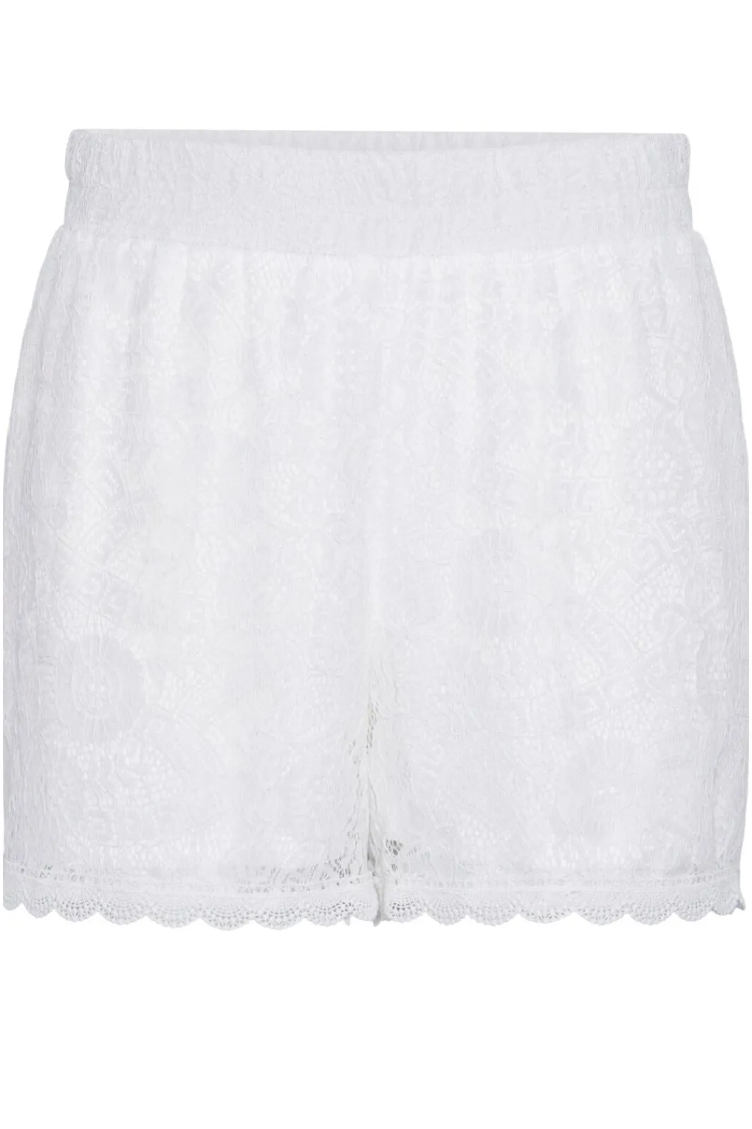 New Pieces Pcolline Shorts 4462733 Cloud Dancer