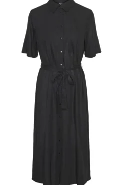 Pieces Pcpia 2/4 Midi Shirt Dress 4582106 Black