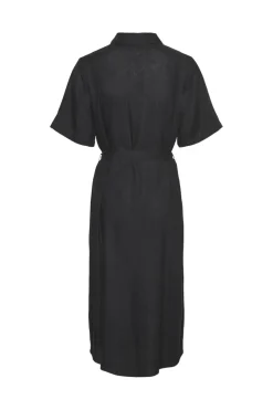 Pieces Pcpia 2/4 Midi Shirt Dress 4582106 Black
