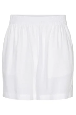 Sale Pieces Pcpia Shorts 4582117 Bright White