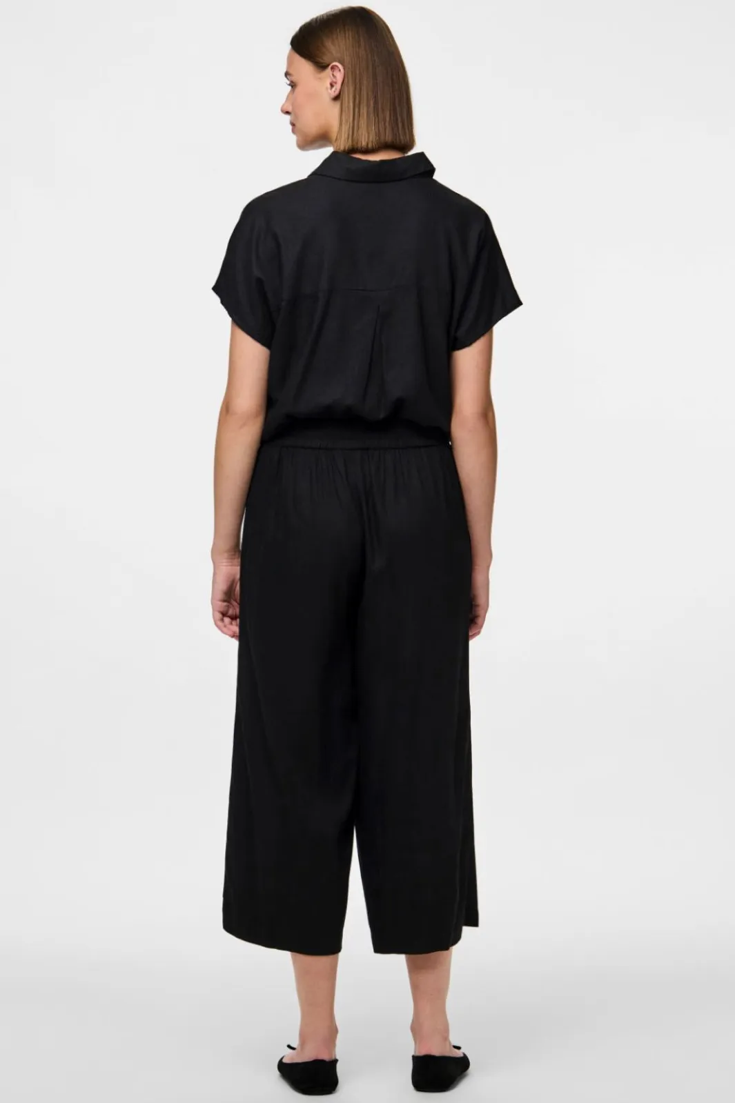Outlet Pieces Pcpia Wide Culotte 4670228 Black