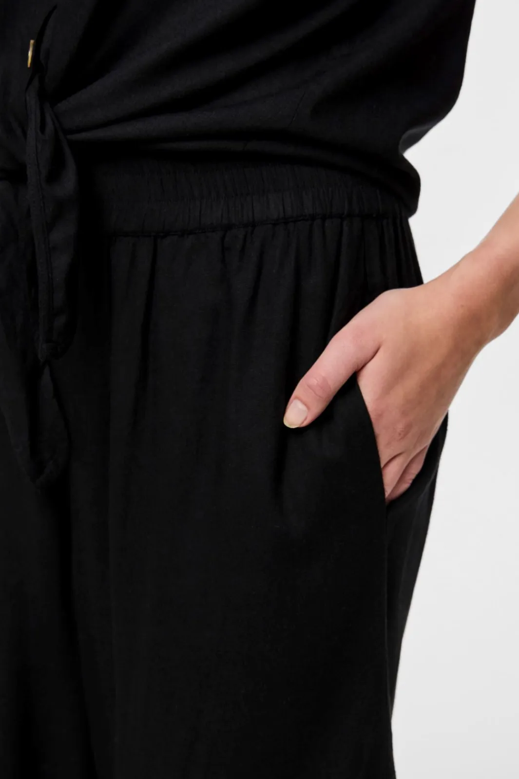 Outlet Pieces Pcpia Wide Culotte 4670228 Black