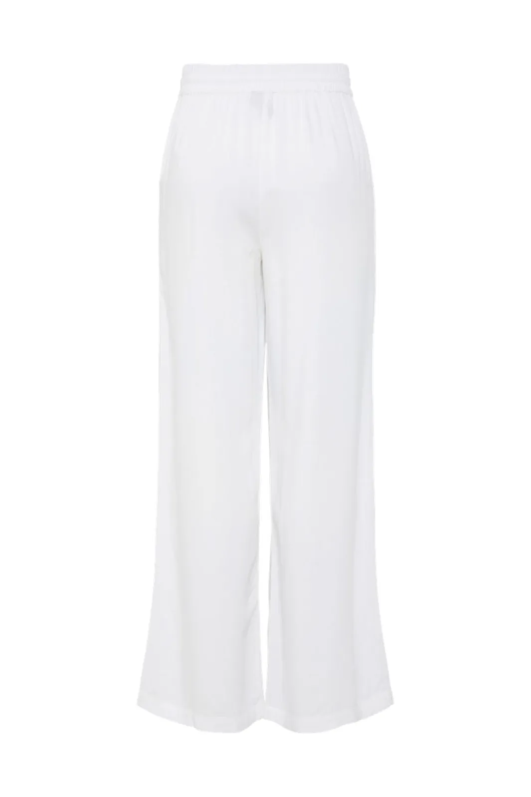 Sale Pieces Pcpia Wide Pants 4648875 Bright White