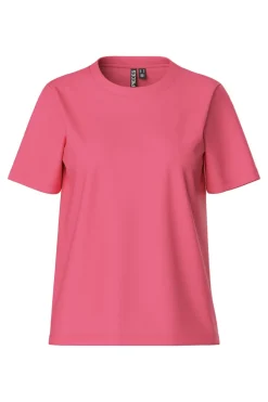 Hot Pieces Pcria Ss Solid Tee 4657630 Pink Lemonade