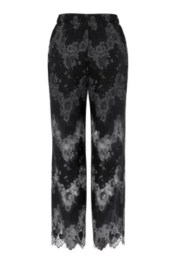 Online Pieces Pcrinne Straight Lace Pants Kca 5071423 Black