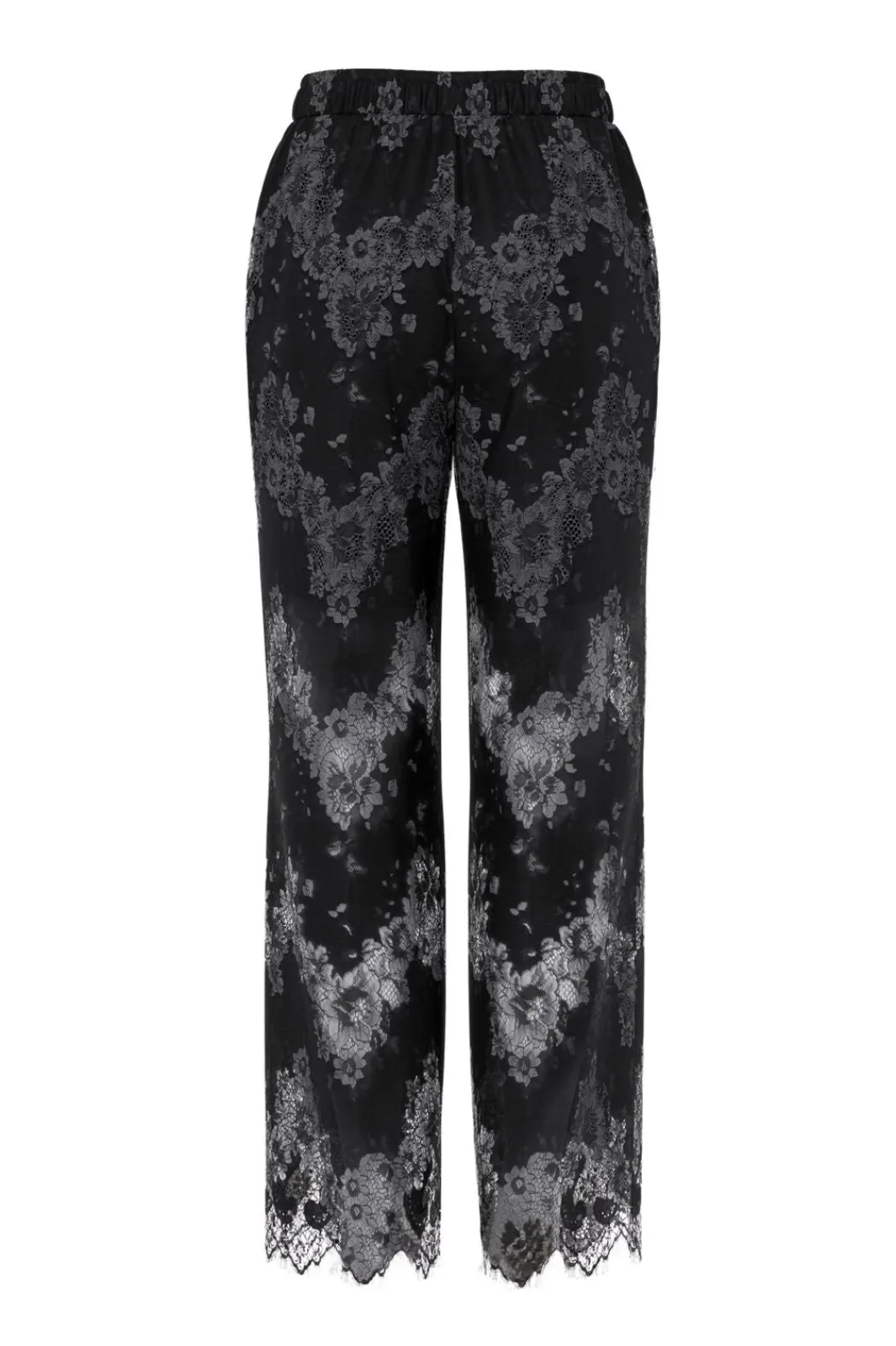 Online Pieces Pcrinne Straight Lace Pants Kca 5071423 Black