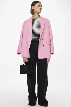 Pieces Pcruka Ls Top 4191663 Cloud Dancer Black