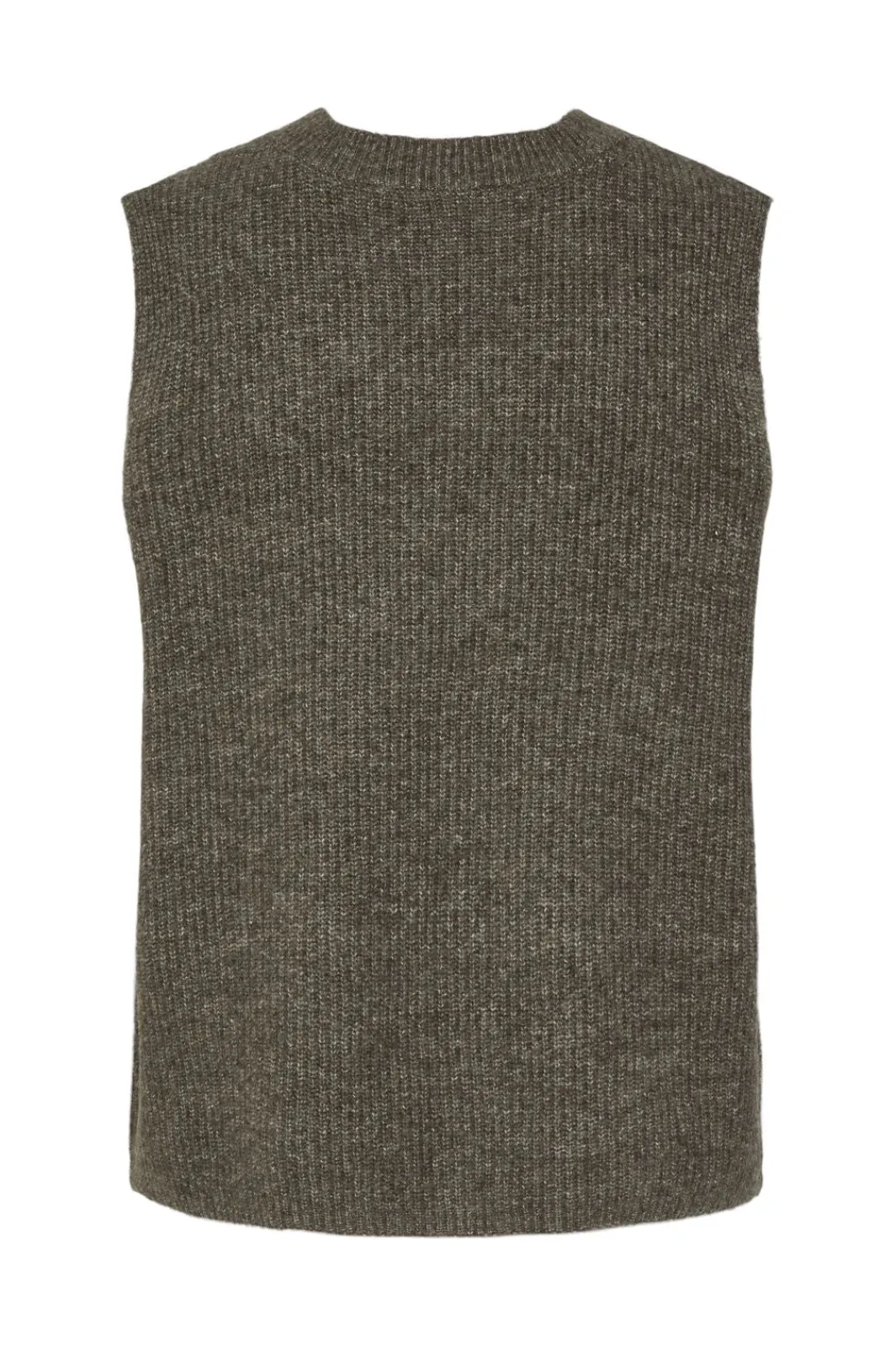 New Pieces Pcsilly Sl Reversible Tie Vest 4706236 Morel