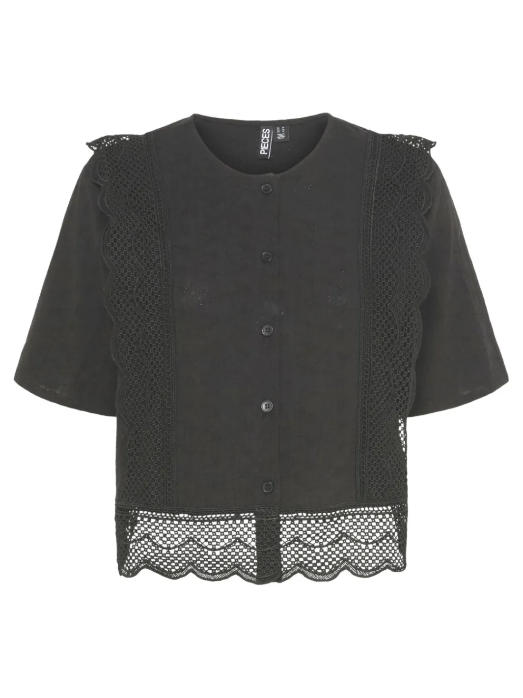 Outlet Pieces Pcsiminna Ss Top 4691304 Black