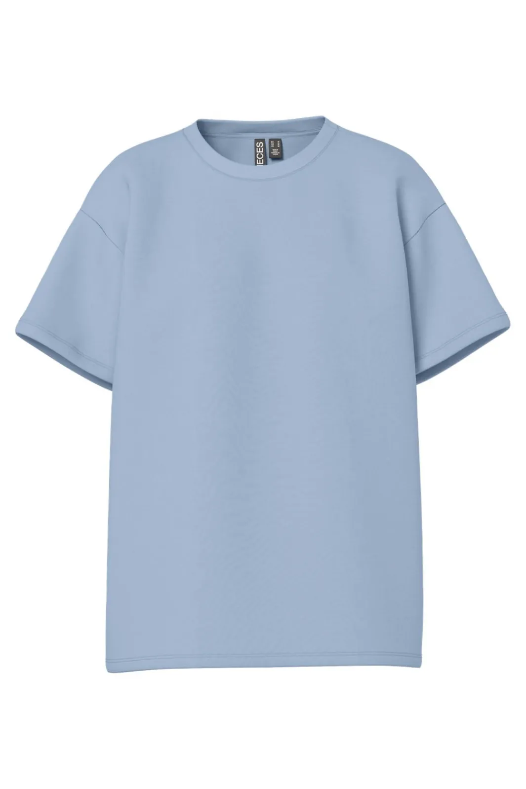 Clearance Pieces Pcskylar Ss Oversized Tee 4985793 Cashmere Blue