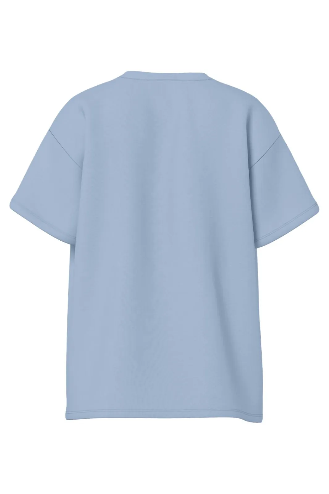 Clearance Pieces Pcskylar Ss Oversized Tee 4985793 Cashmere Blue