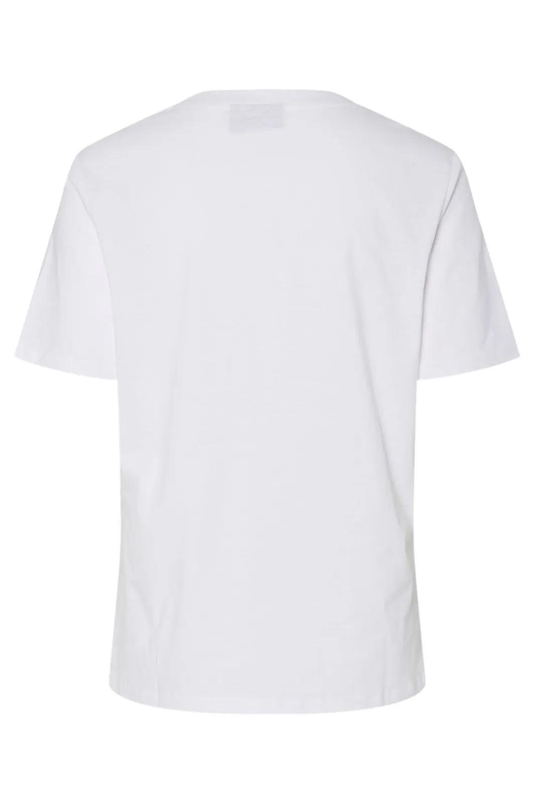 Sale Pieces Pctara Ss Printed T-Shirt 4733598 Bright White Lovers