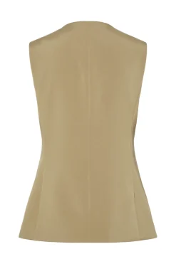 Sale Pieces Pctempre Long Vest 4740955 Elmwood