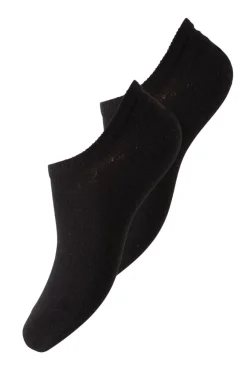 Discount Pieces Pctess 2 Pack Sneaker Socks 2167438 Black