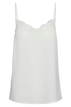 Discount Pieces Pctiffany Strap Lace Top Bc Cloud Dancer