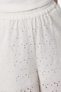 Online Pieces Pctyla Wide Pants Pp 4935355 Cloud Cream