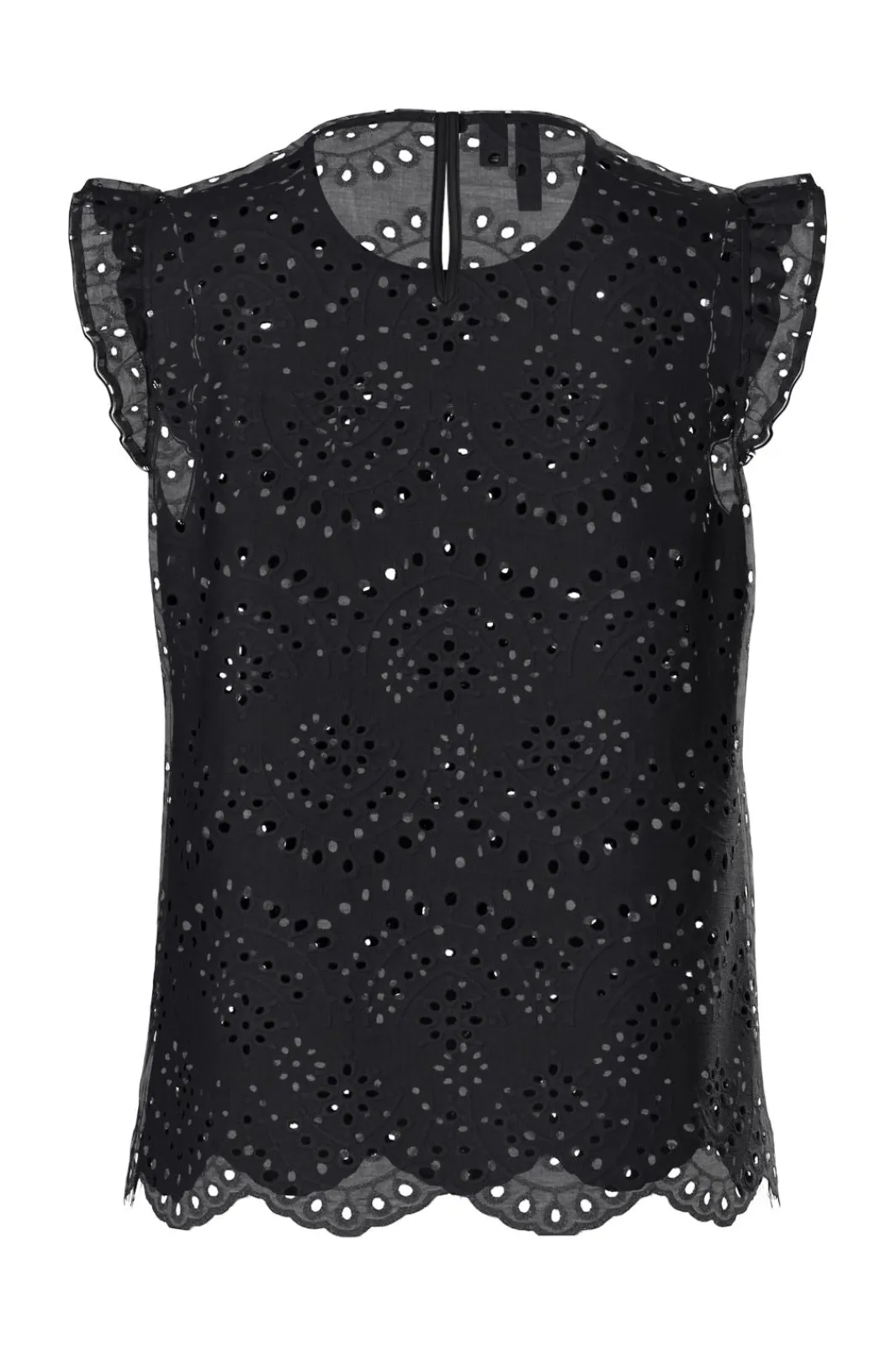 Best Pieces Pcvilde Sl Top 4649448 Black