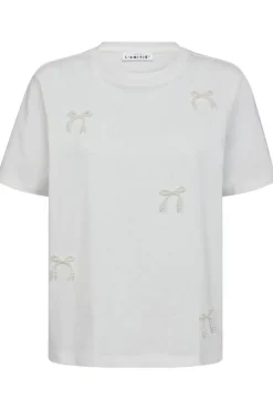 Sale Haute L'Amitié Pearl Bow Tee HL10027 Off-White