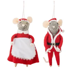 Clearance Bloomingville Peo Ornament, Rød, Uld 82061883 Red