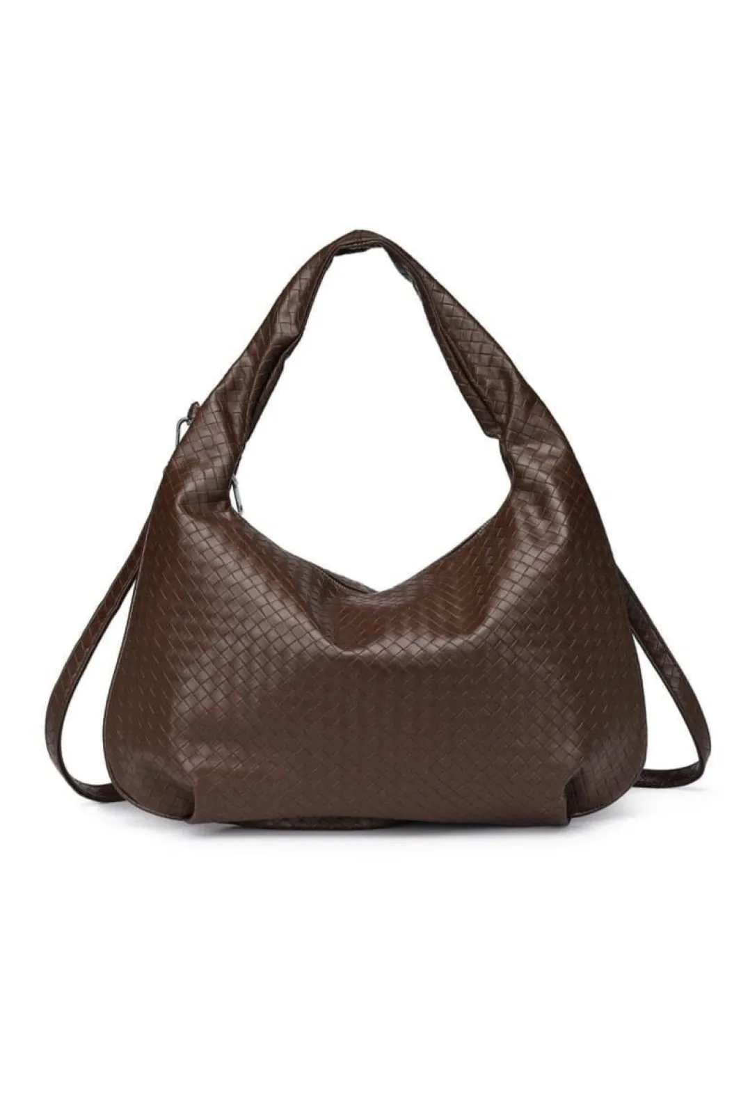 Clearance Noella Peony Hobo Bag 1040001 548 Dark Brown