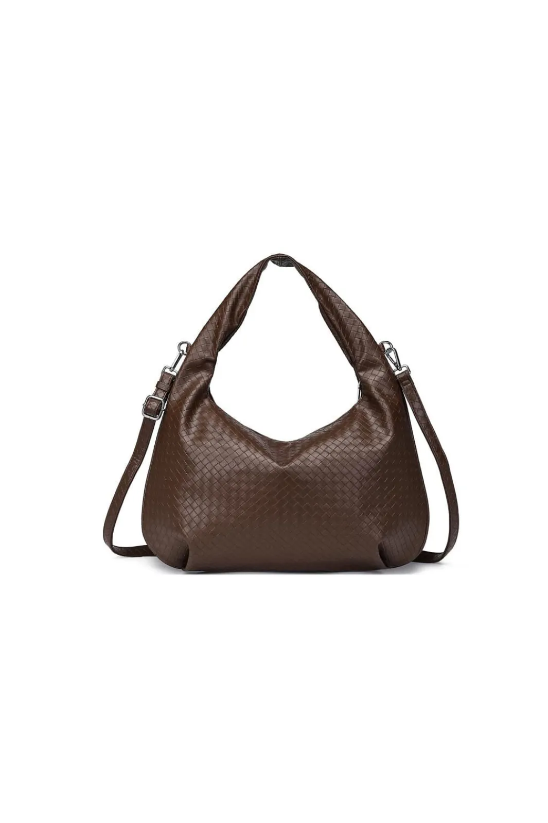 Clearance Noella Peony Hobo Bag 1040001 548 Dark Brown