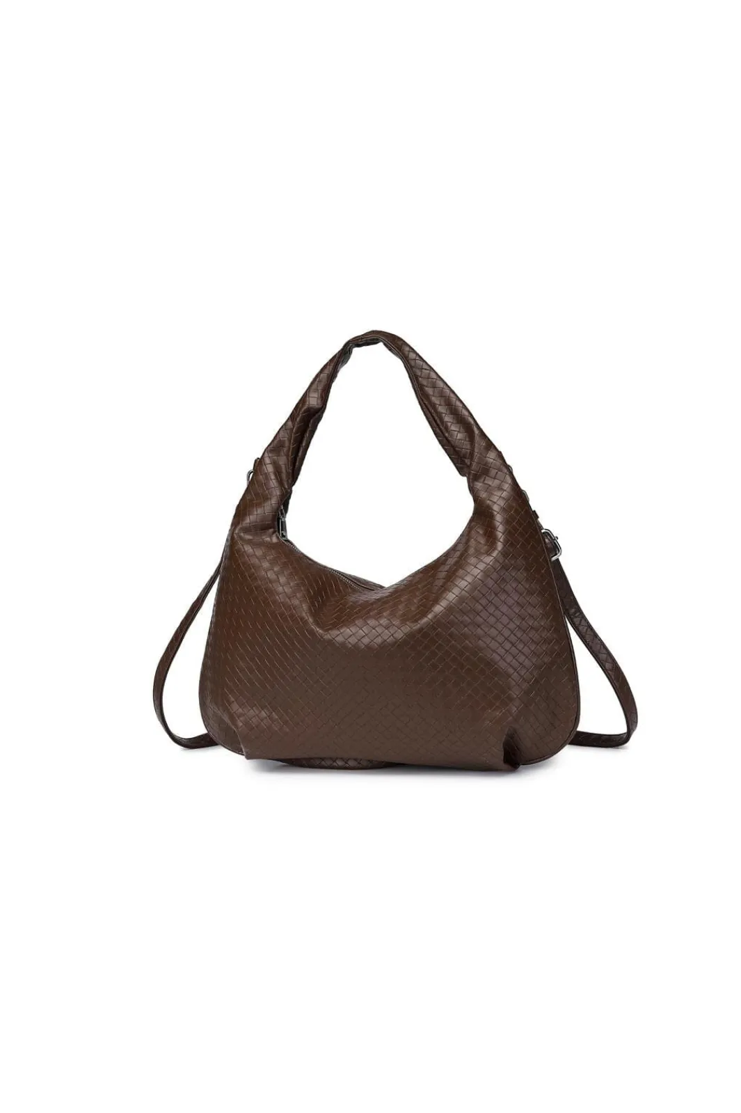 Clearance Noella Peony Hobo Bag 1040001 548 Dark Brown