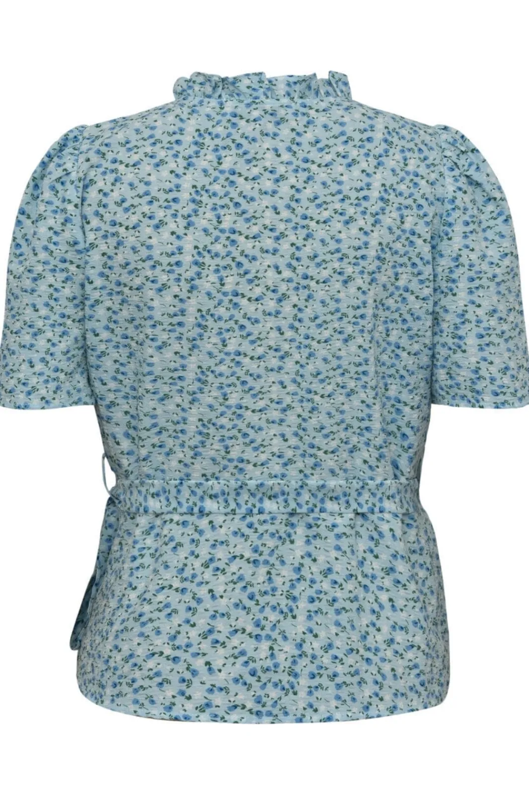 Discount A-View Peony Wrap Blouse 091 Blue/White
