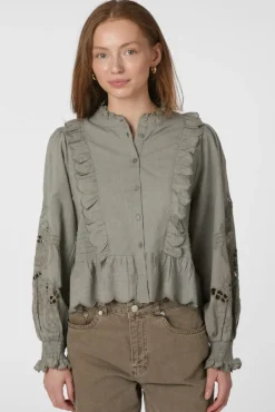 New Neo Noir Petrine Embroidery Blouse 161136 627